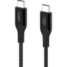 Кабель Belkin (CAB015bt2MBK)BoostCh.240W USB-C to USB-C Braided 2м. черный, 2438658