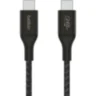 Кабель Belkin (CAB015bt2MBK)BoostCh.240W USB-C to USB-C Braided 2м. черный, 2438658