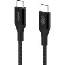 Кабель Belkin (CAB015bt2MBK)BoostCh.240W USB-C to USB-C Braided 2м. черный, 2438658