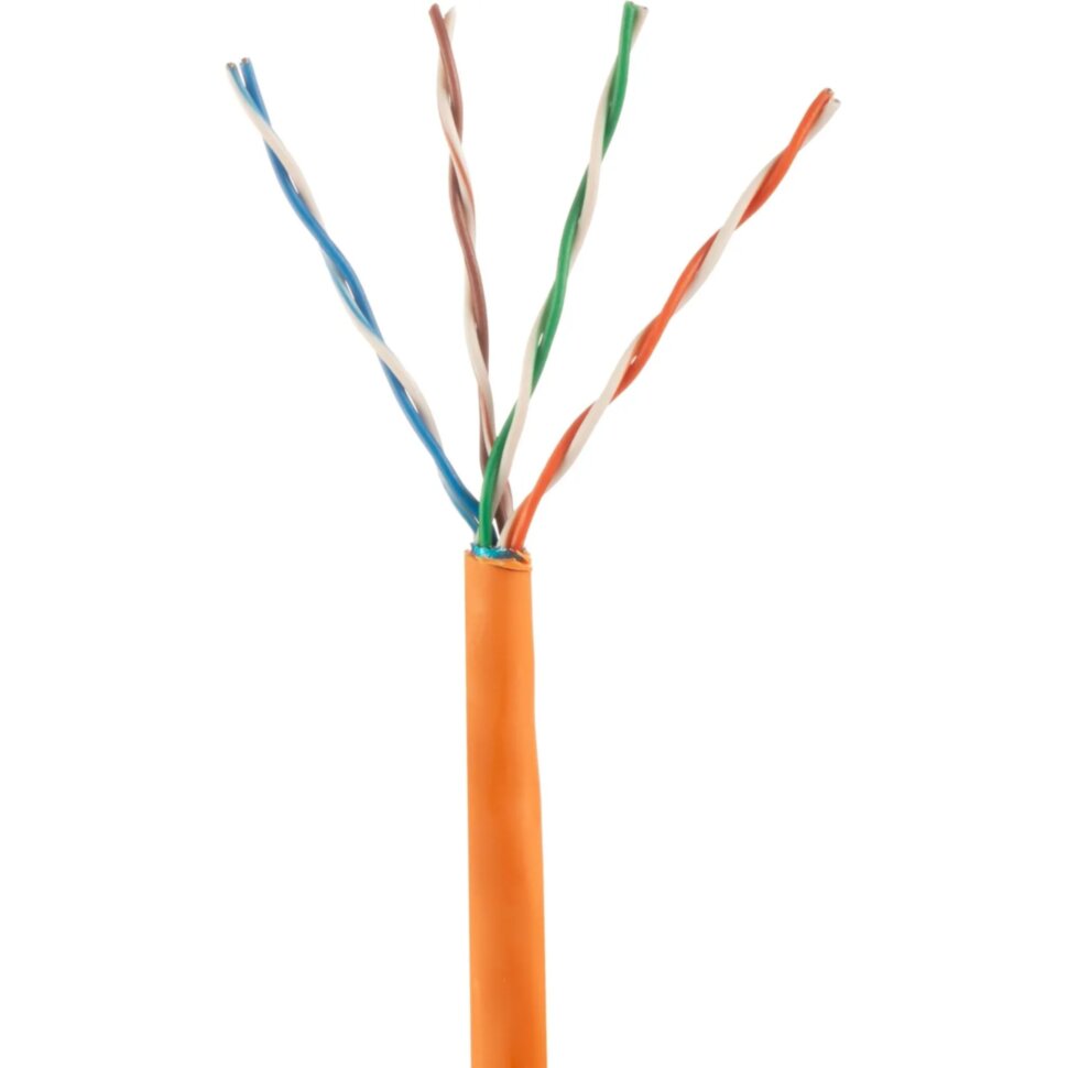 Кабель BigTech BT-CECR-016 CCA FTP 4 пары, кат.5e AWG24 LSZH 305м оранж, 2208488