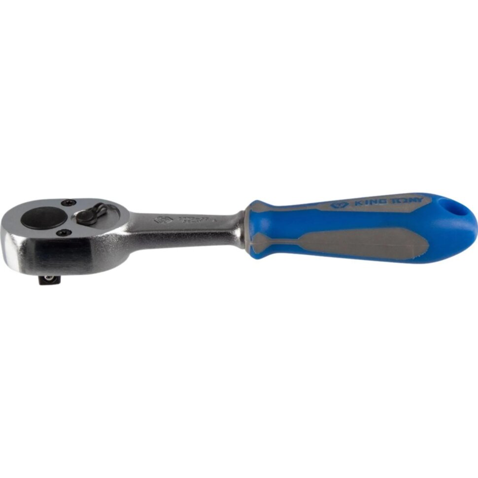 Трещотка 1/4 KING TONY , 134 мм, 24 зубца, флажковая, фиксатор 2779-55G, 2399519